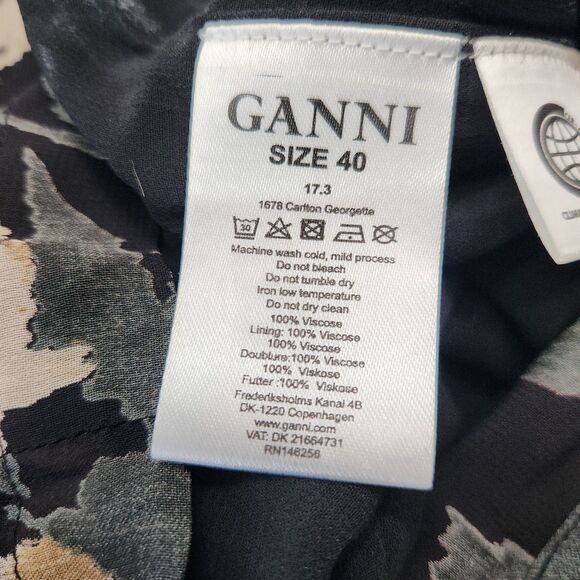 Ganni Top Shirt Blouse - Picture 12 of 14